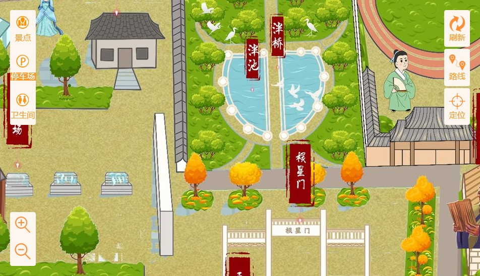 山东手绘地图景区语音讲解导览系统：智慧景区建设的基石